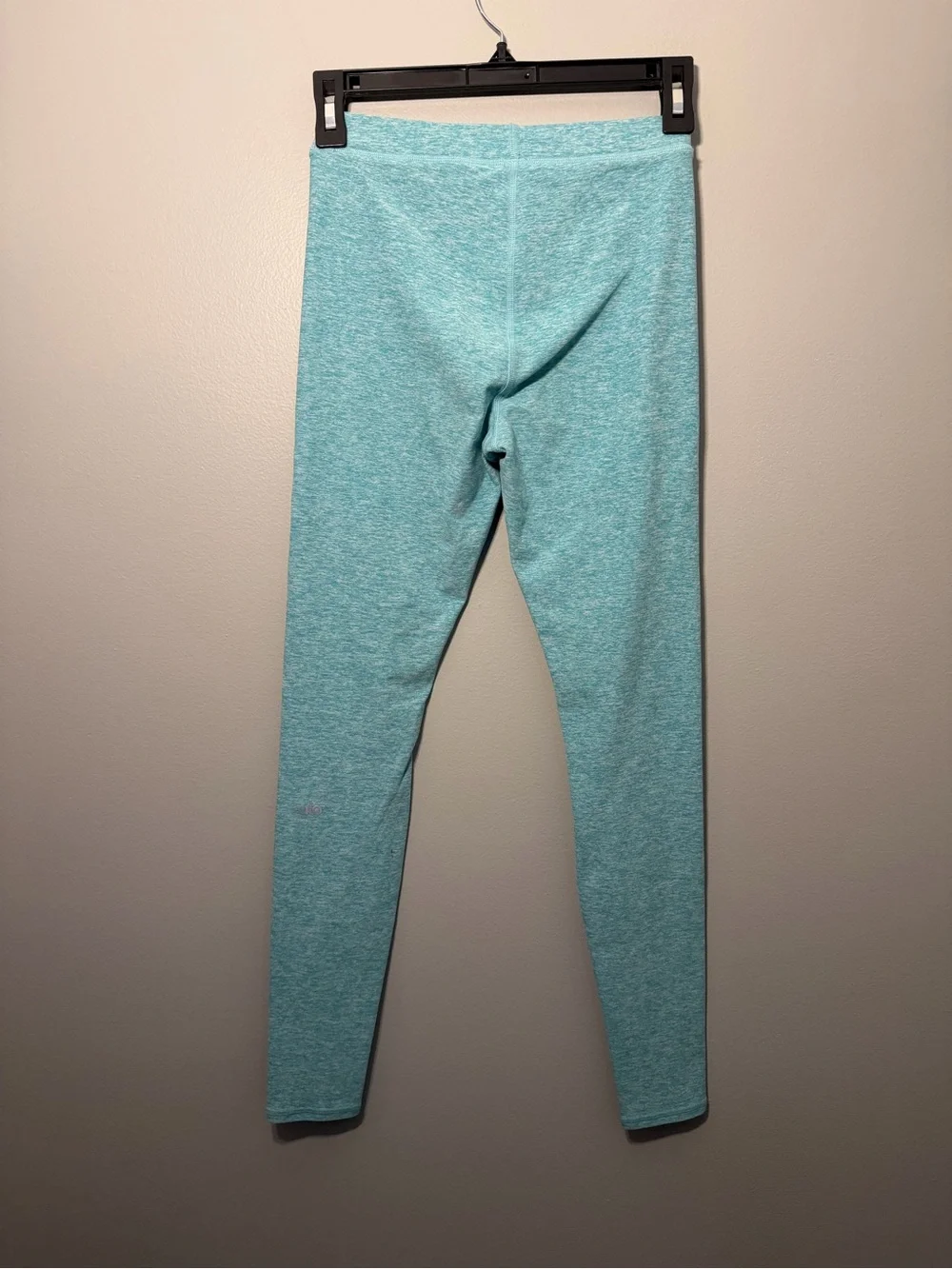 ALO Yoga Teal Heather Leggings - Light Teal Active Leggings